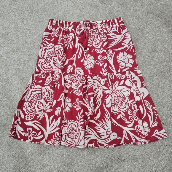 NWT Women Knox Rose | Mini Tiered Skirt Side Pockets XS - Picture 9 of 11